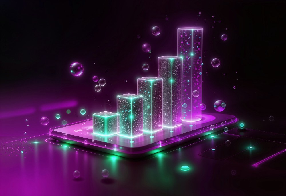 Futusho AI trading dashboard visualising automated crypto portfolio performance